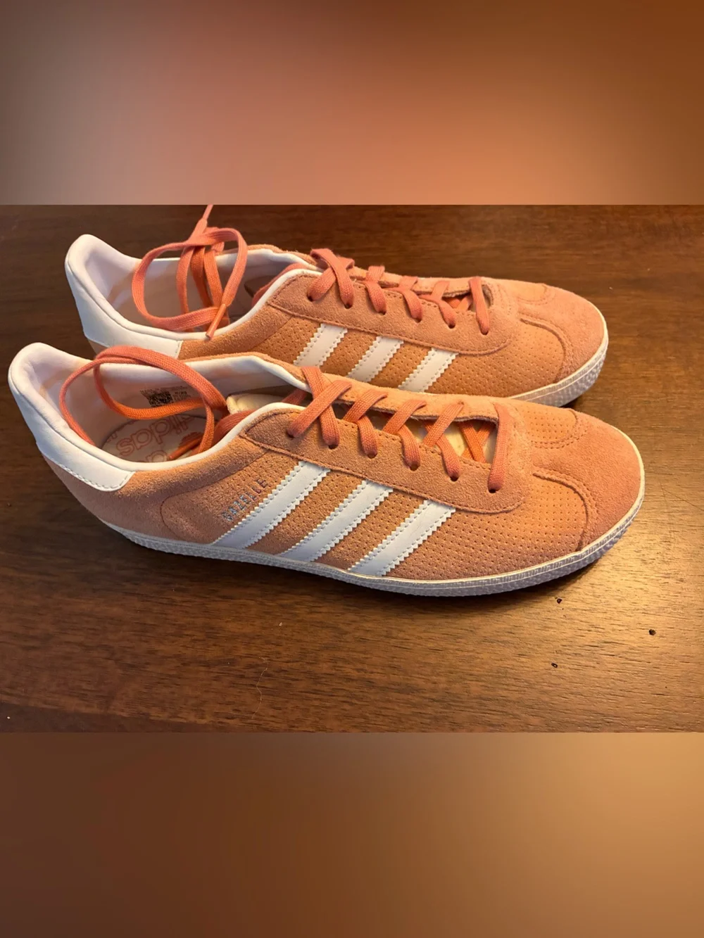 Adidas Gazelle Sneakers with White Stripes